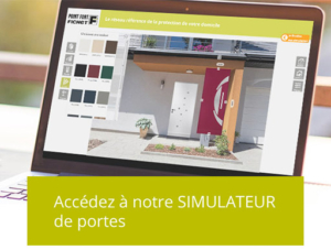 Simulateur pour porte blindée Fichet à Paris
